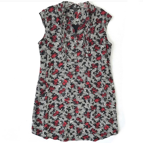 Stork & Babe Rose Print Maternity Dress XL - Picture 1 of 6